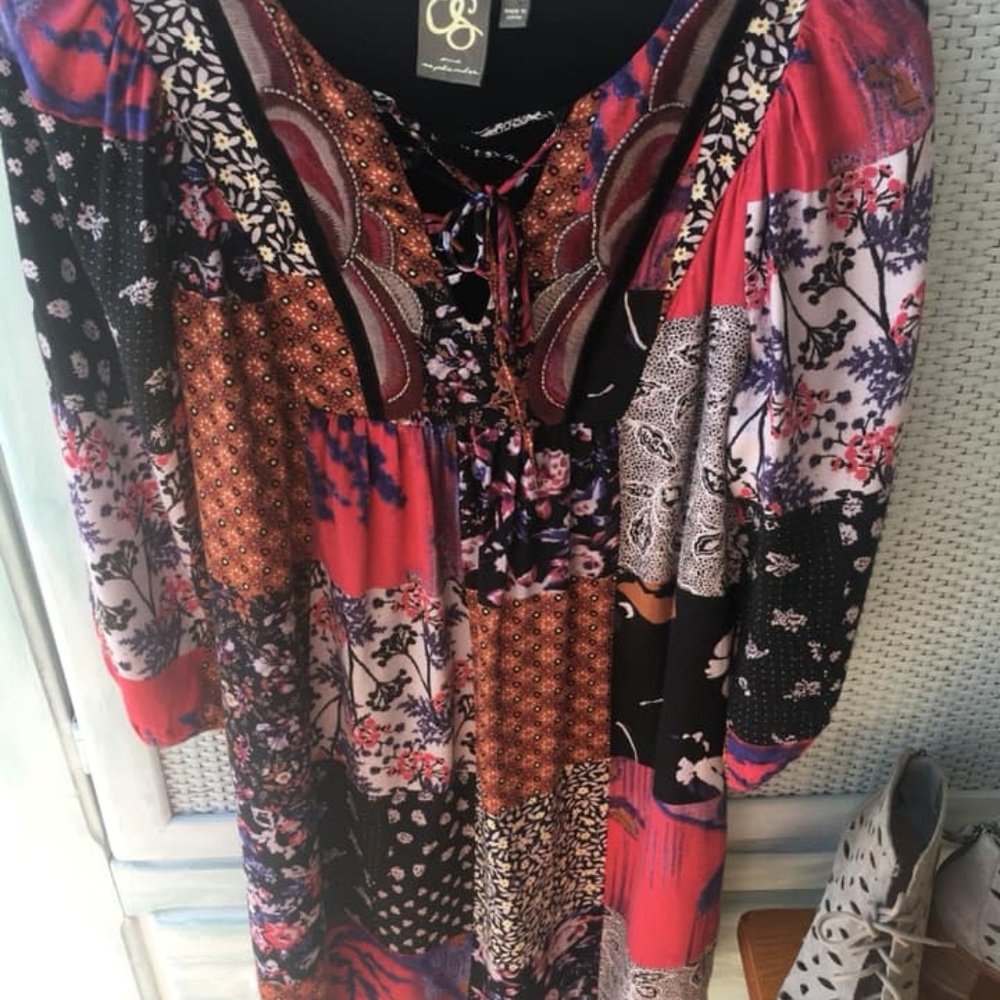 Anthropologie Patterned Dress